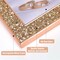 8x10 Picture Frame Glitter, Rose Gold Bling 8 by 10 Photo Frames with HD Real Glass, for Wall or Tabletop Display (8 x 10, Rose Gold)